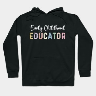 Funny Special Education Vintage Early Childhood Educator Hoodie